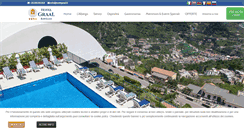 Desktop Screenshot of hotelgraal.it